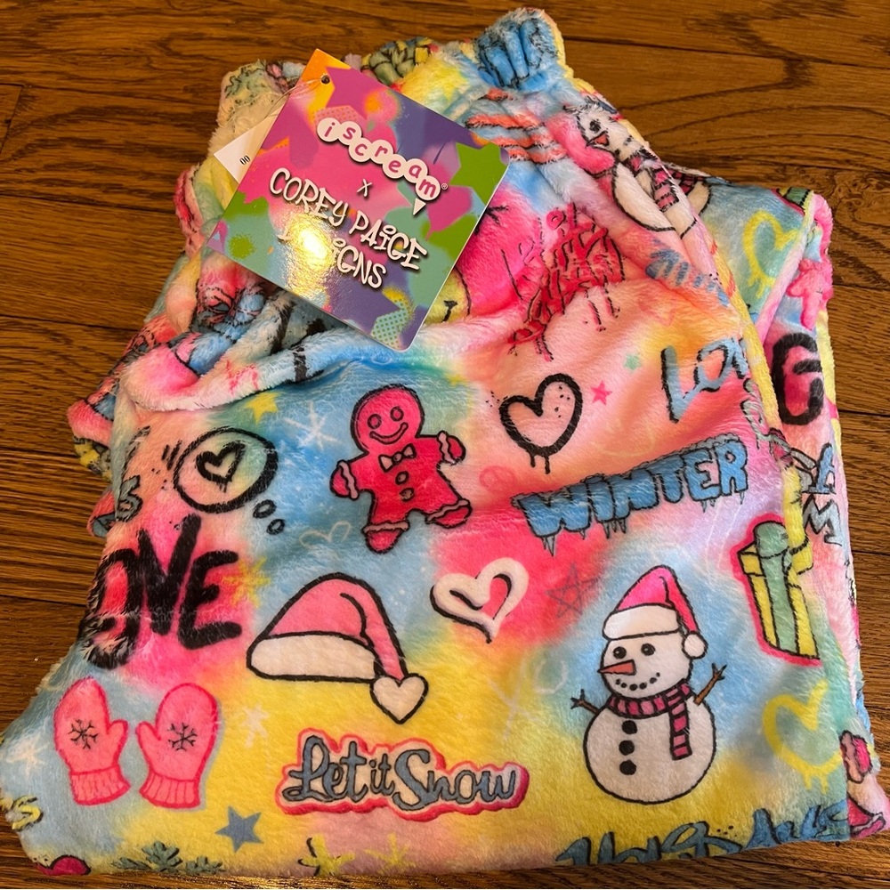 Corey Paige Designs Snowy Day Pajama pants.